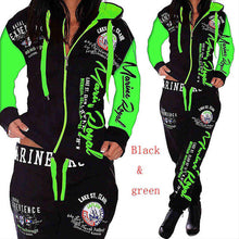 Load image into Gallery viewer, ZOGAA 2019 Women 2PCS Sportwear Autumn Winter Female Suit Fashion Hooded Joggers Women's Sports Suit Sets womens tracksuit set