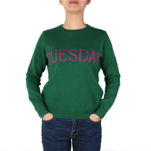 Load image into Gallery viewer, Fashion Week Women Sweater Chic Letter Knitted Jumper Pullovers Monday Tuesday Wednesday Thursday Friday Saturday Sunday